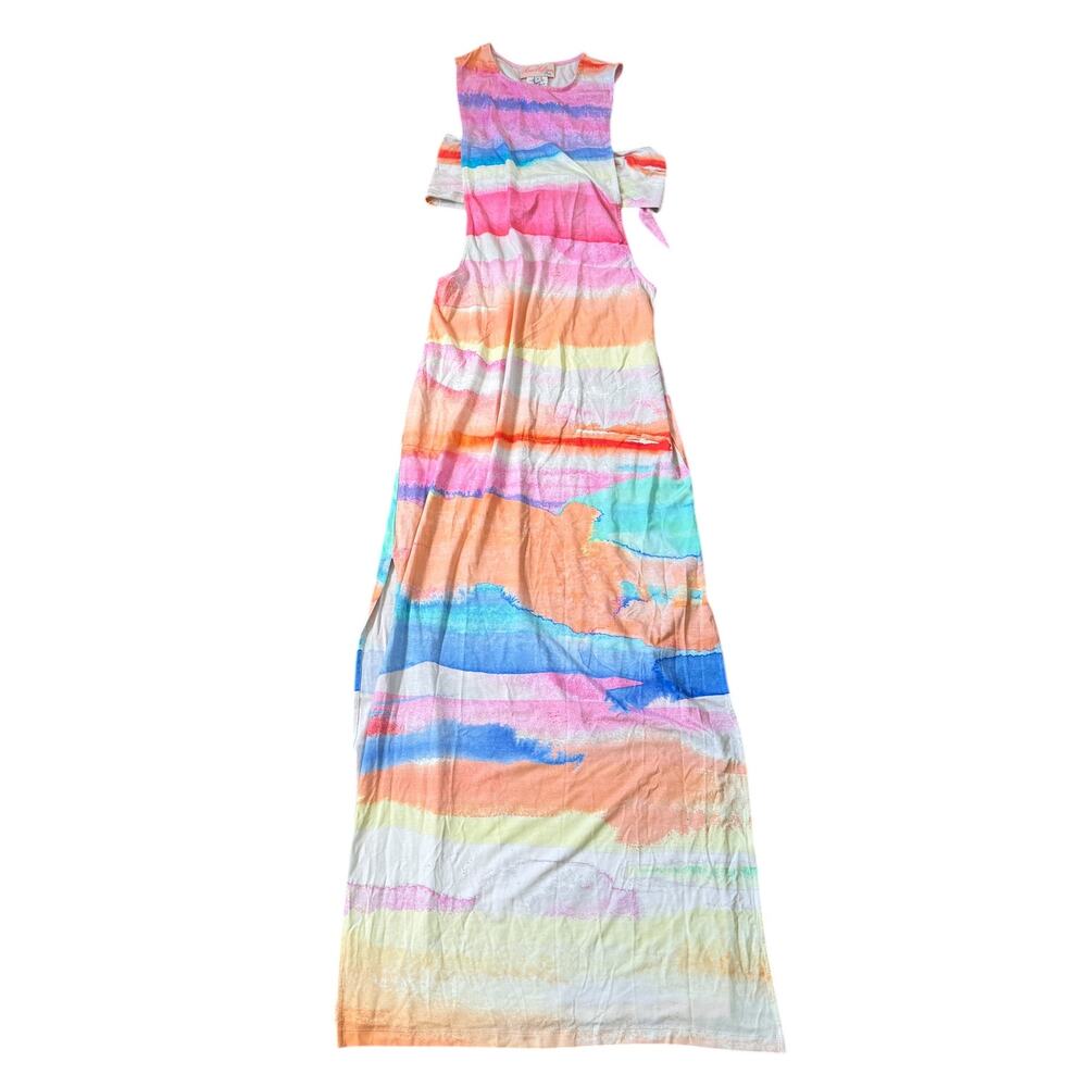 Mara Hoffman Sky Dye Maxi Dress - Picture 2 of 8